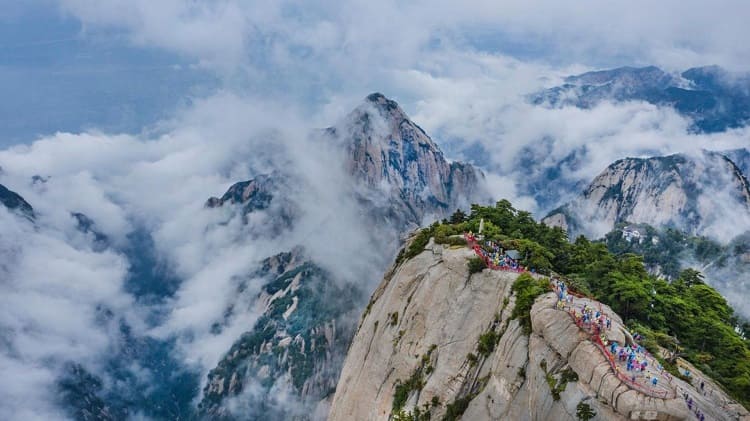 Gunung Huashan, China