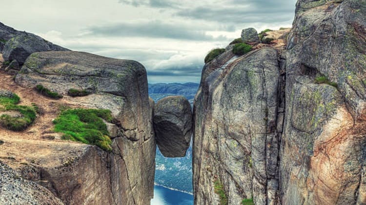 Kjerag Cliff, Norwegia