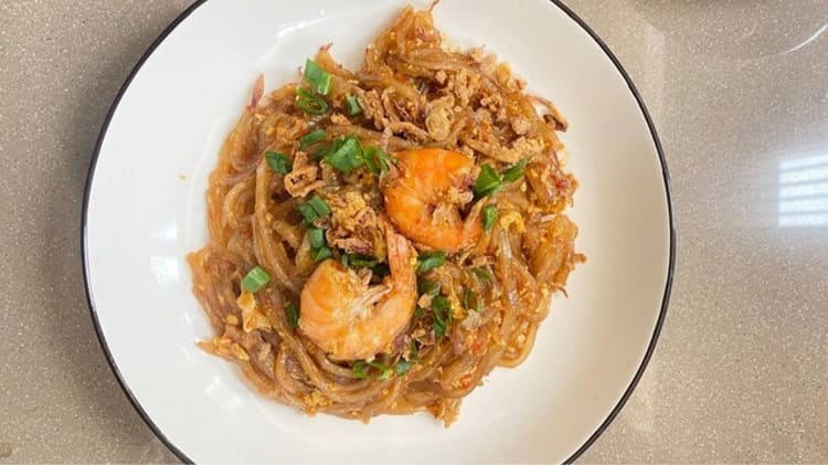 Mie Sagu Khas Melayu Selatpanjang