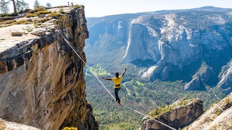 Slackline di Amerika